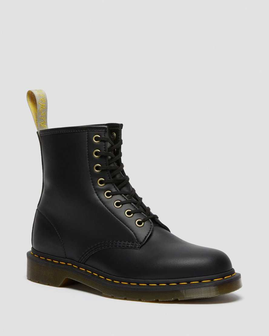 Dr. Martens Vegan 1460 Felix Miesten Nauhalliset Nilkkurit - Mustat Nilkkurit [576-ZMXWSJ]